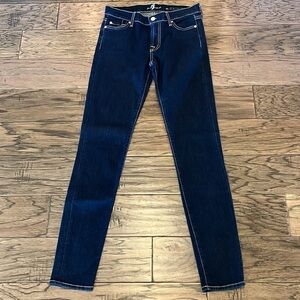 7 For All Mankind The Skinny Mid Rise Size 27
